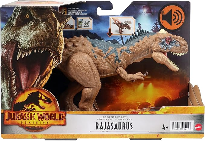 Jurassic World Dominion Roar Strikers - Rajasaurus HDX35/HDX17