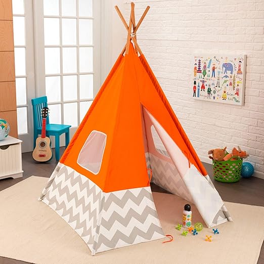 Kidkraft Teepee Tent Orange - Colorland Toys