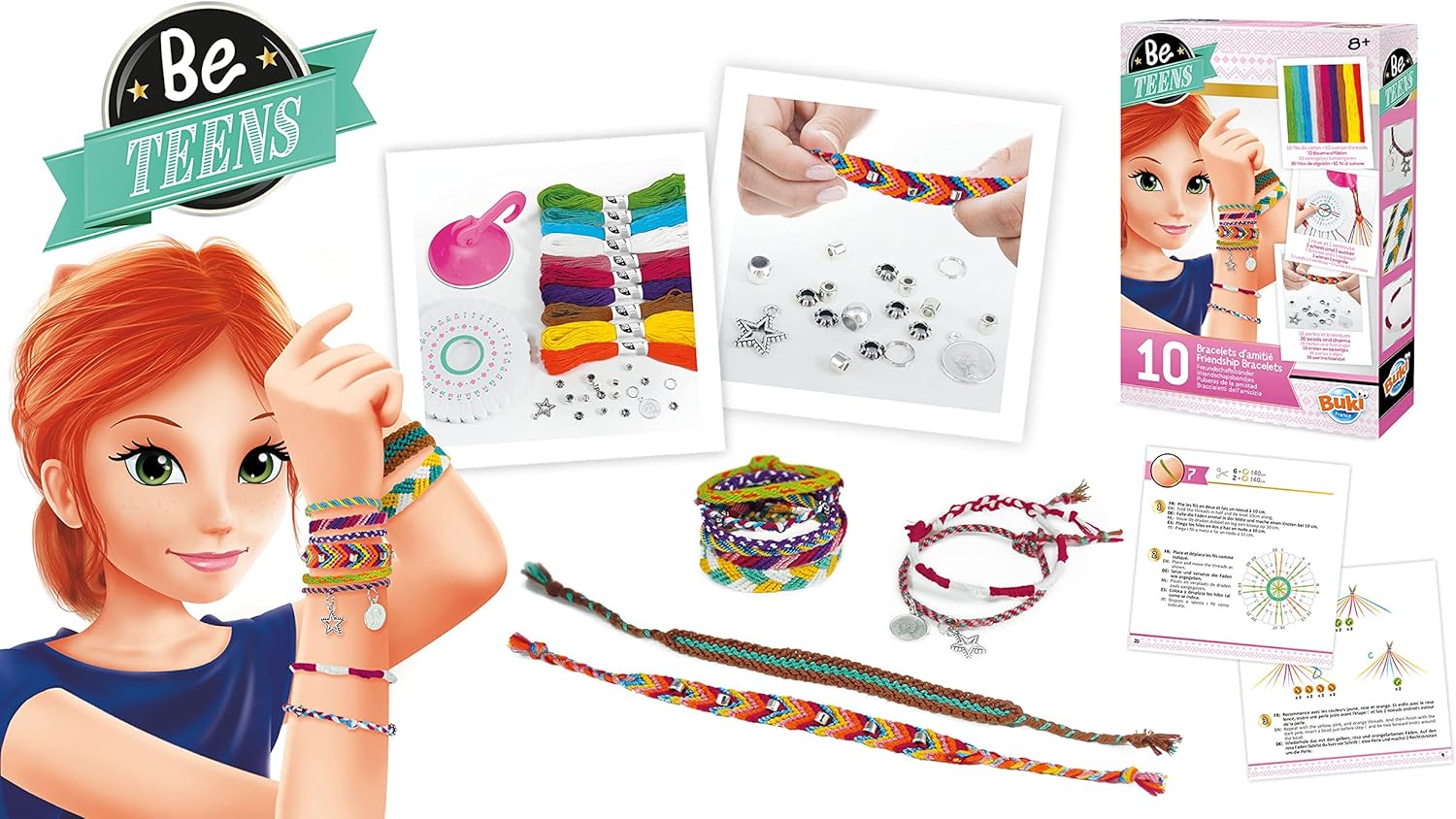 Be Teens Sparkling Bracelets BE204 - Colorland Toys
