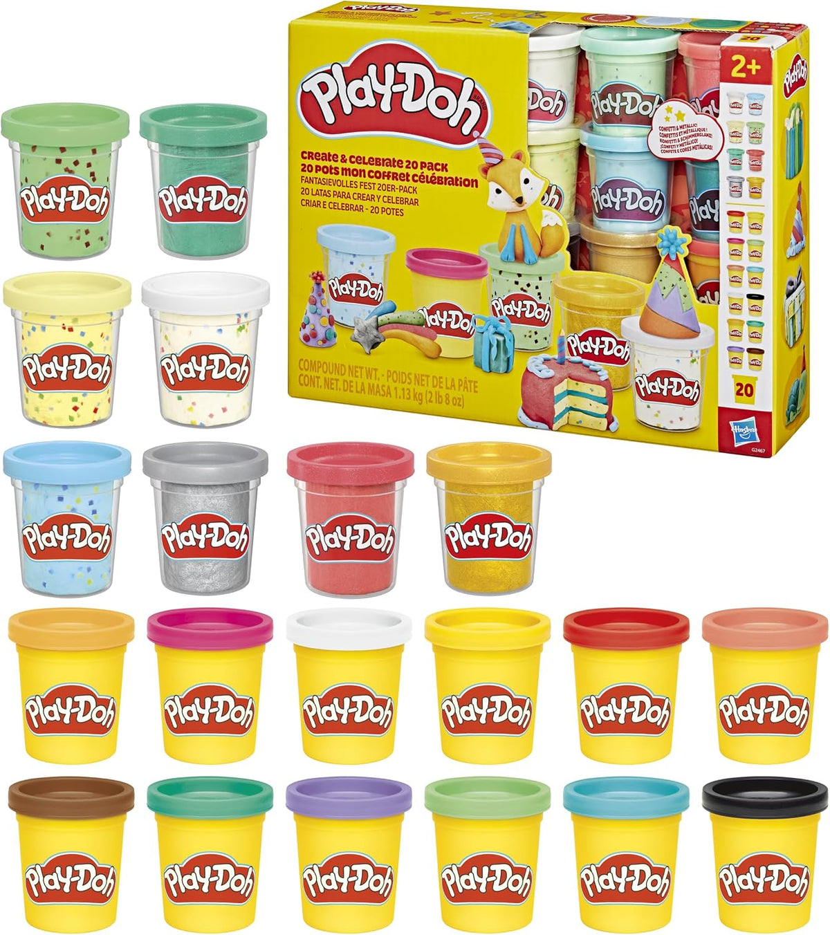 Play-Doh Create And Celebrate 20 Pack G2467 — image 1