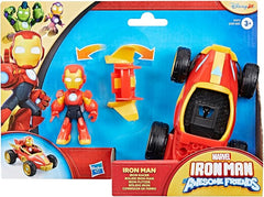 Marvel Iron Man And His Awesome Friends Vehicle And Figure - Iron Man G1471