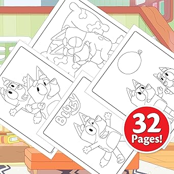 Crayola Color & Sticker - Bluey