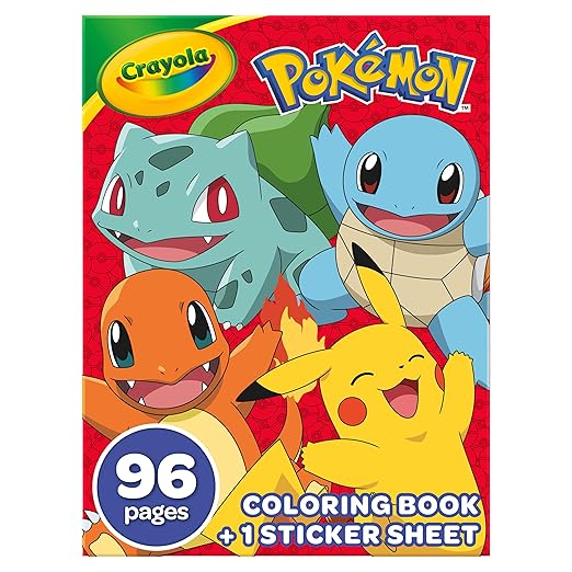 Crayola Color & Activity-Pokemon CY04-2746G
