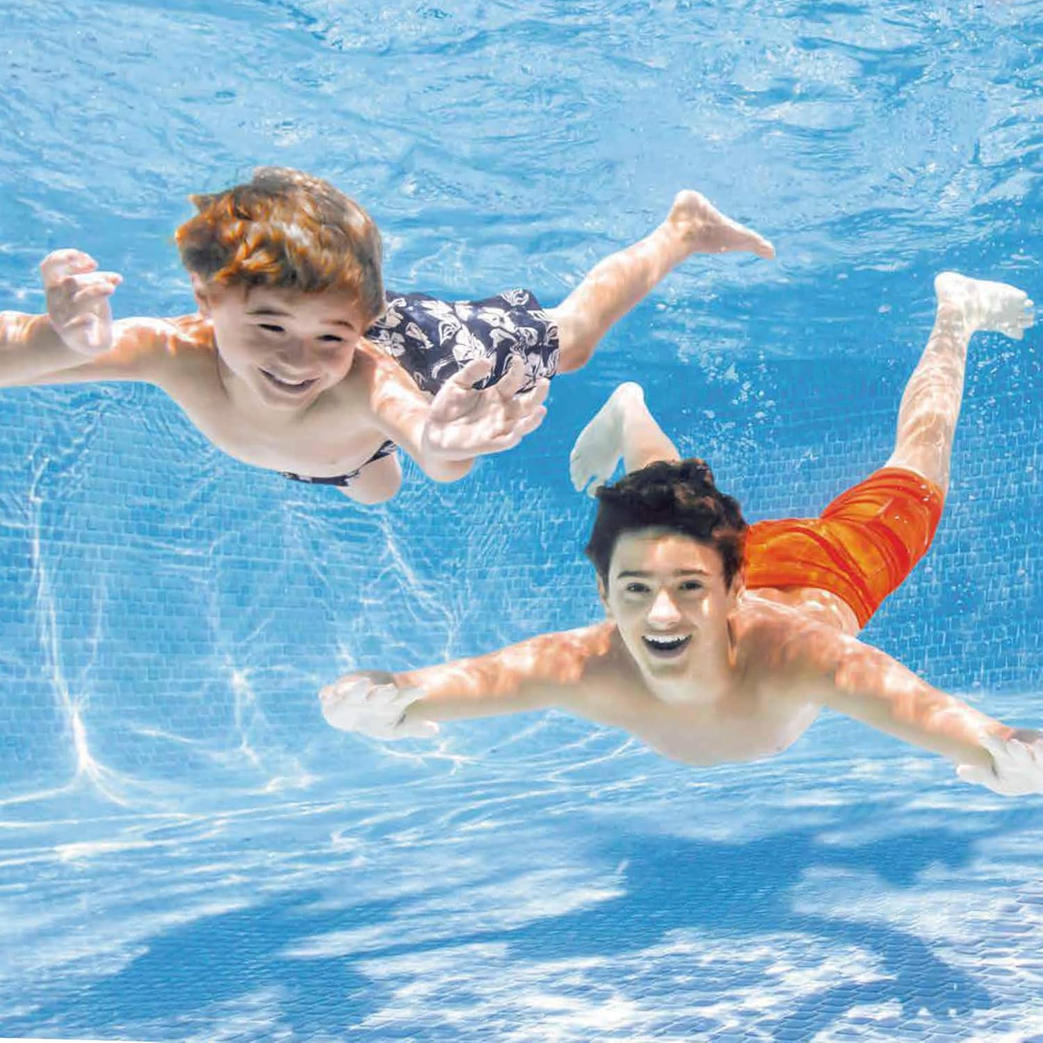 Intex Pink Rectangular Frame Pool Set 2.2mx1.5m 28266