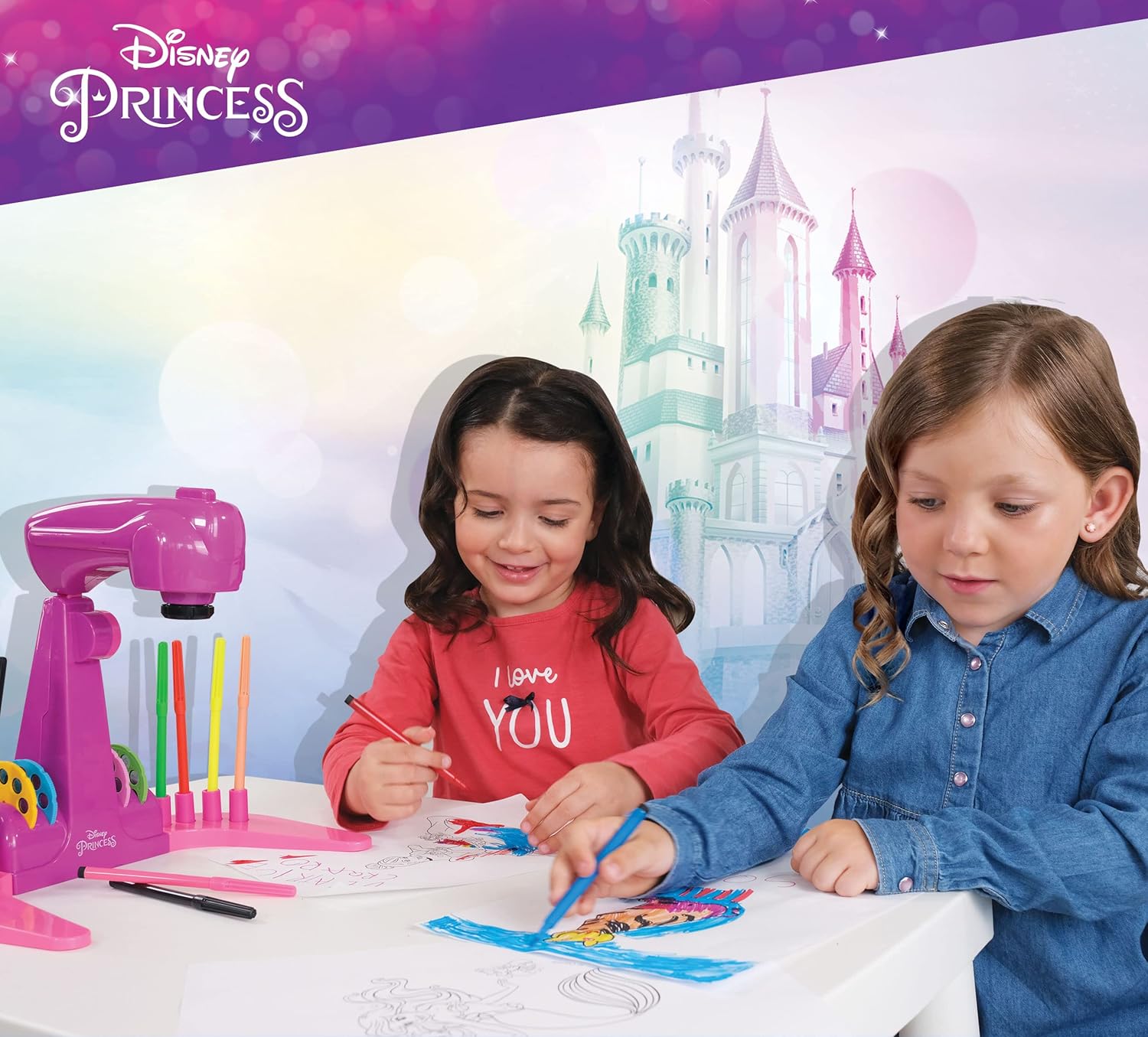 Lisciani Princess Projector Drawing School 92956