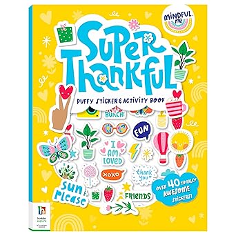 Hinkler Mindful Me Super Thankful Sticker Activity Book 152813 - Colorland Toys