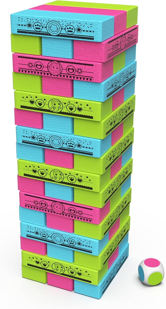 Gabby's Dollhouse Jumbling Tower Game 6066778