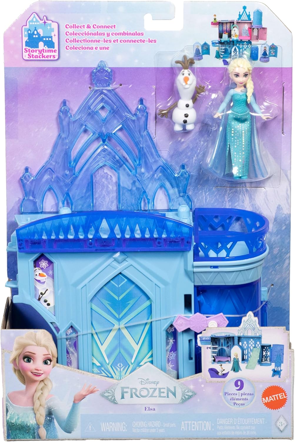Disney Frozen Small Doll & Playset - Elsa JDP63