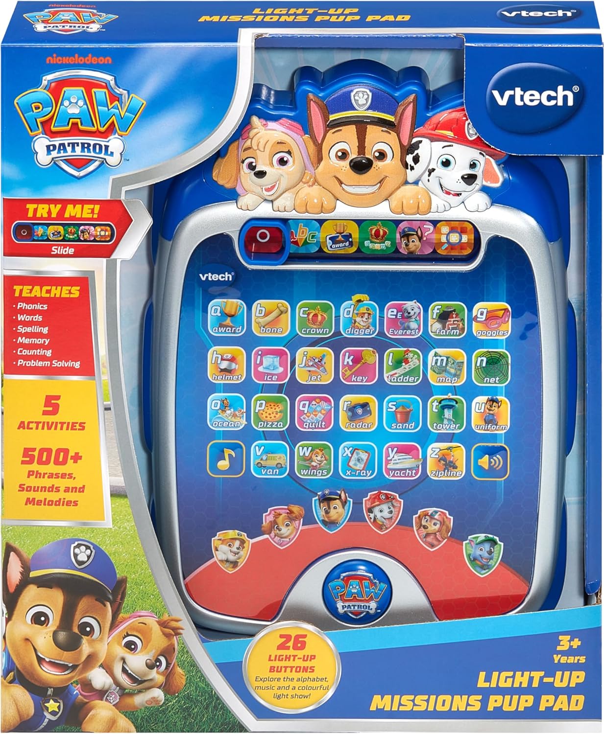 VTECH Paw Patrol Light Up Learning Pad VT80-582403 - Colorland Toys