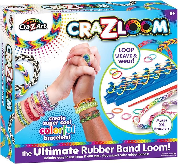 CraZart CraZLoom Ultimate Rubber Band Loom CA-19128