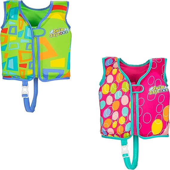 Bestway Swim Safe Vest 2pc Pink S/M 32164 - Colorland Toys