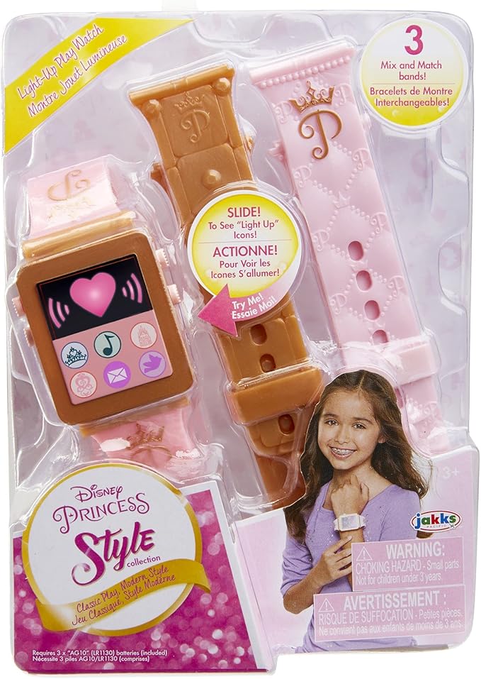 Disney Princess Style Collection Light-Up Play Watch 31394