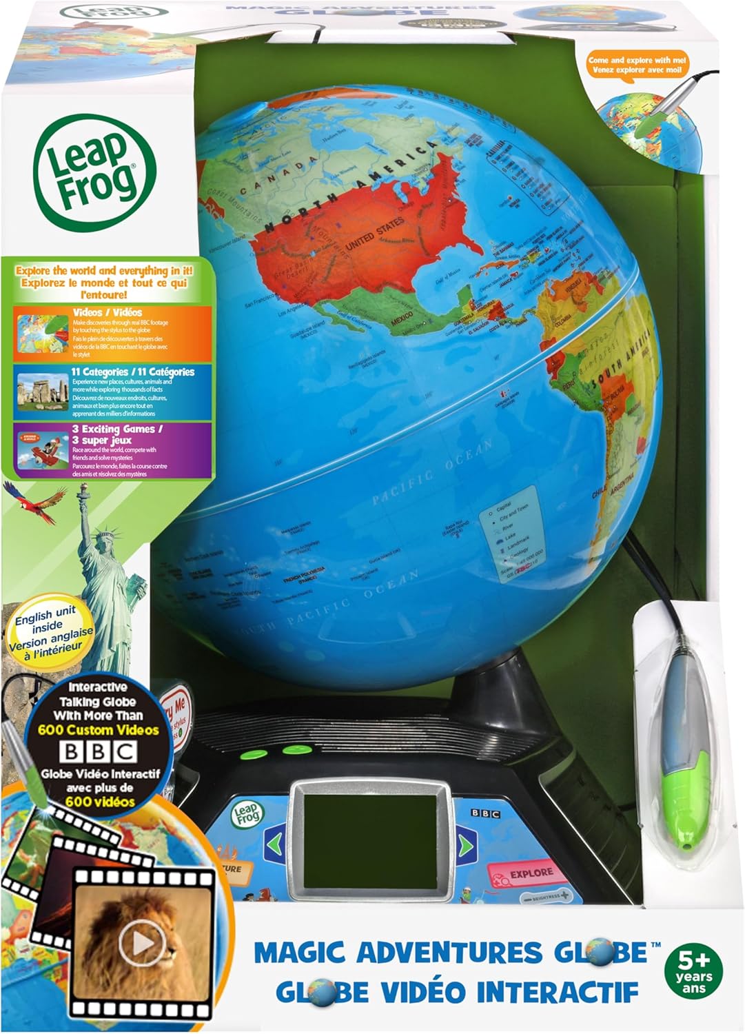 LeapFrog Magic Adventures Globe 80-605400 - Colorland Toys