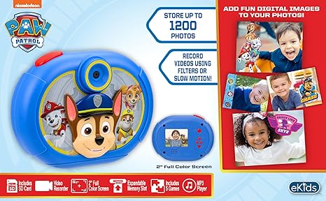 Kiddesigns Digital Camera - Paw Patrol KD-PW-533 - Colorland Toys