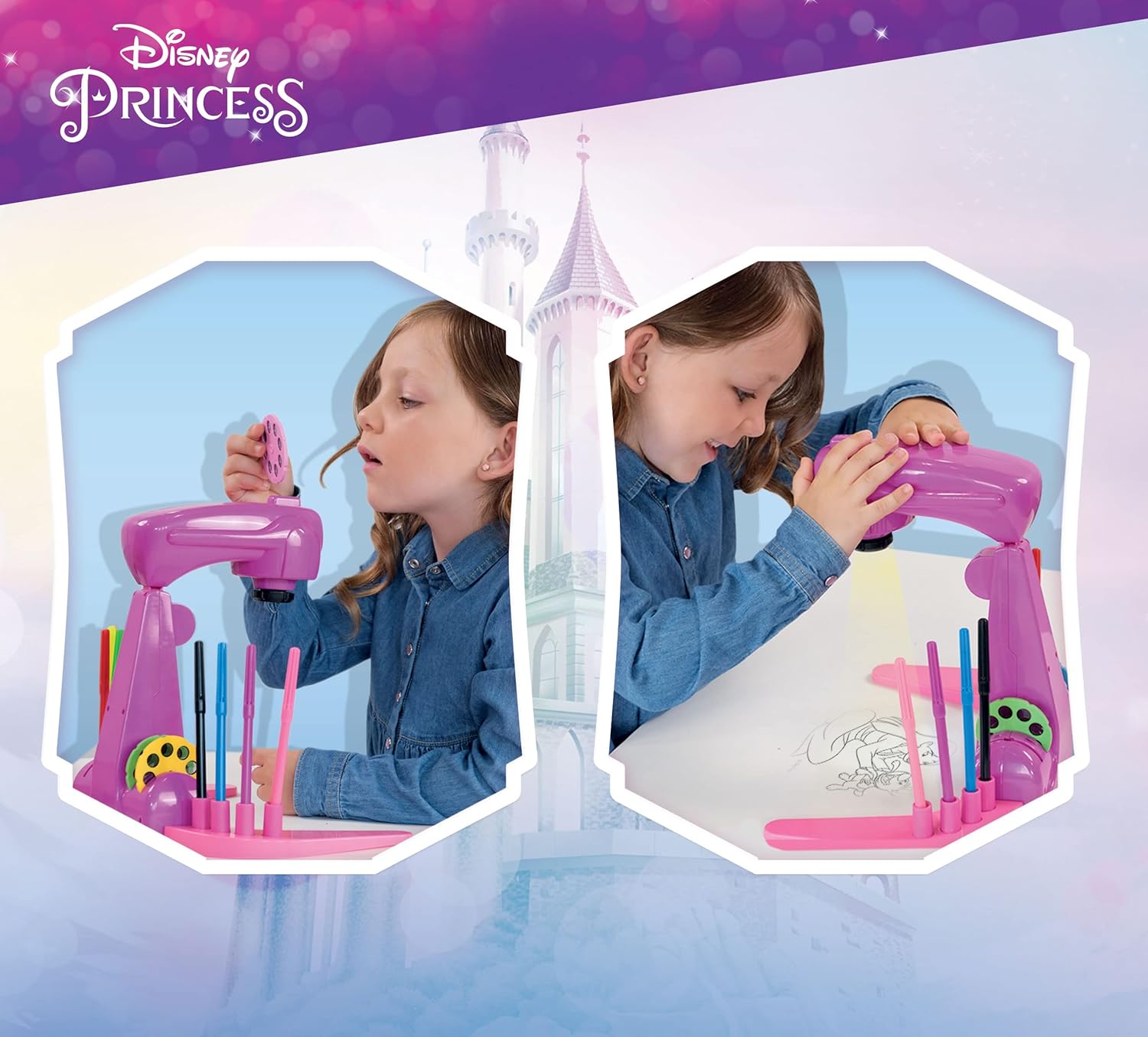Lisciani Princess Projector Drawing School 92956