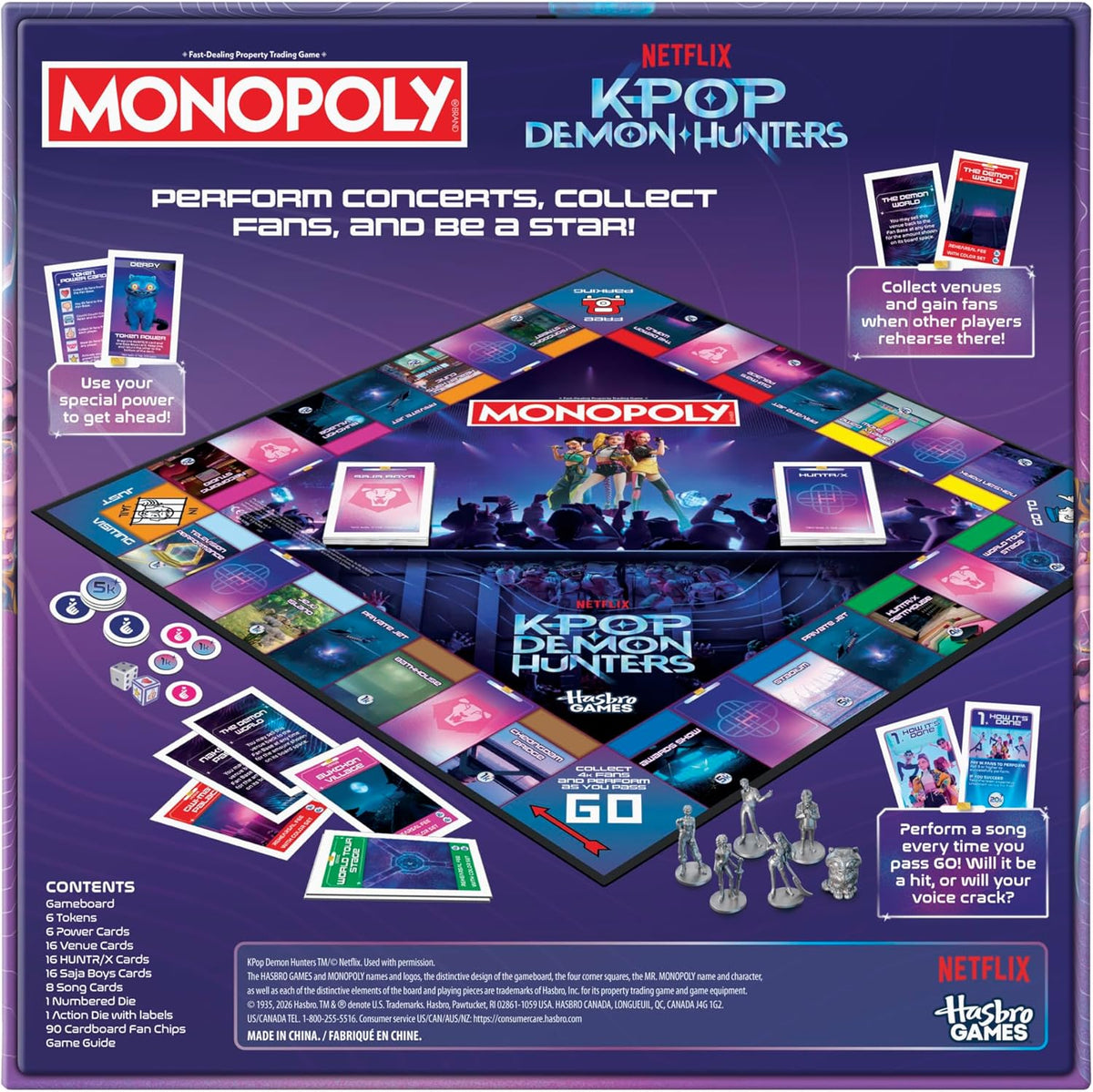Monopoly K-Pop Demon Hunters Box G4601 — image 2