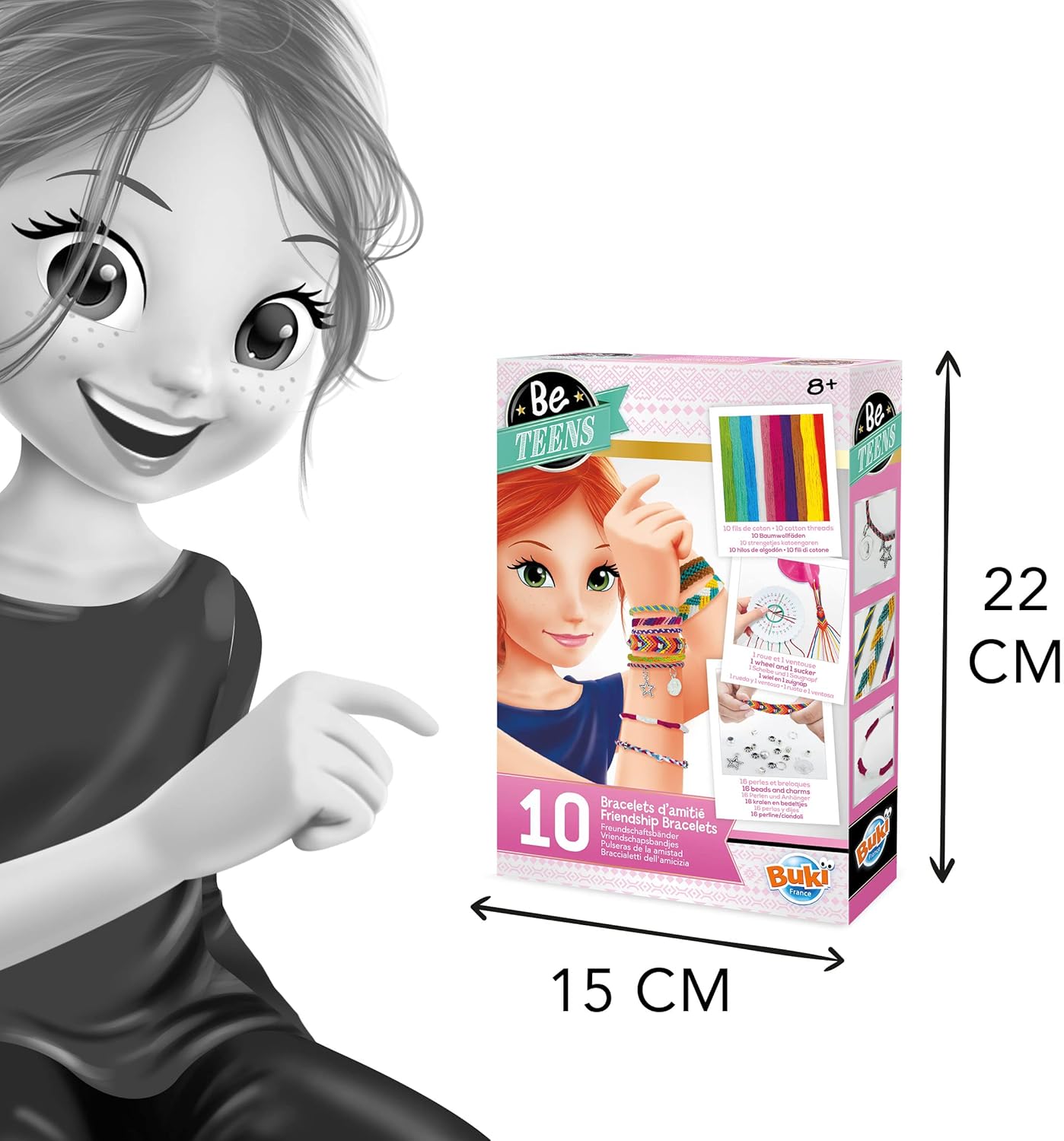 Be Teens Sparkling Bracelets BE204 - Colorland Toys