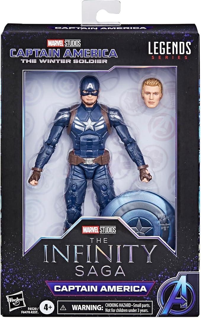 Marvel Captain America Civil War - Winter Soldier with Best Action Cycle B5769