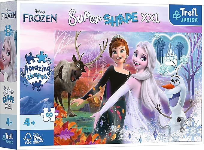 Trefl Disney Frozen Dancing Sisters 60-Pcs 50010