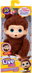 Little Live Pets My Baby S3 Mini Monkey Single Pack Chikki Cherri 26765 - Colorland Toys