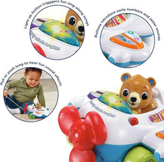 VTech 123 Fly With Me Aeroplane VT80-567903 - Colorland Toys