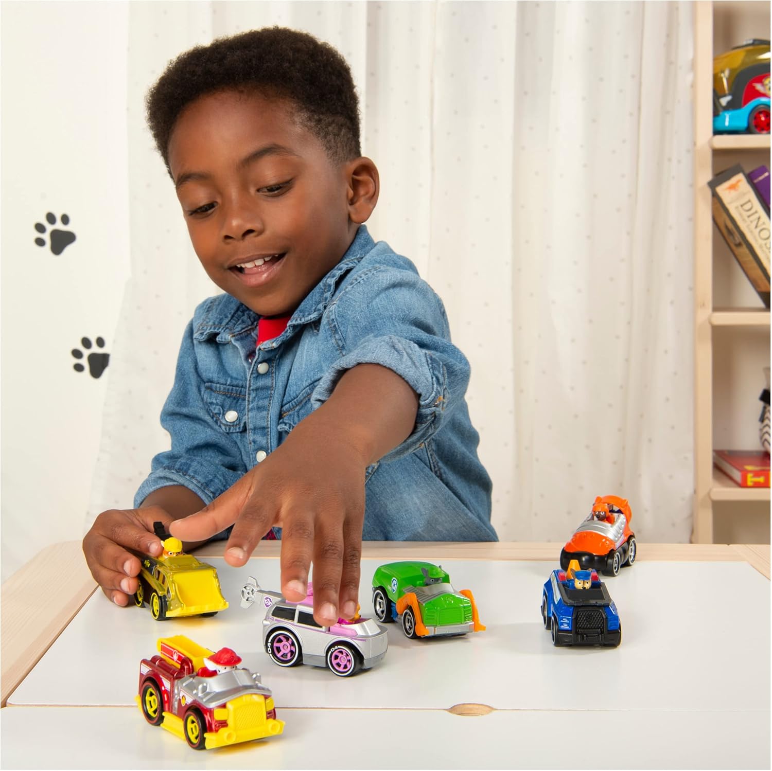 PAW Patrol True Metal Die-Cast Vehicle Gift Pack – 6 Collectible 1:55 Scale Vehicles | Model 6053362