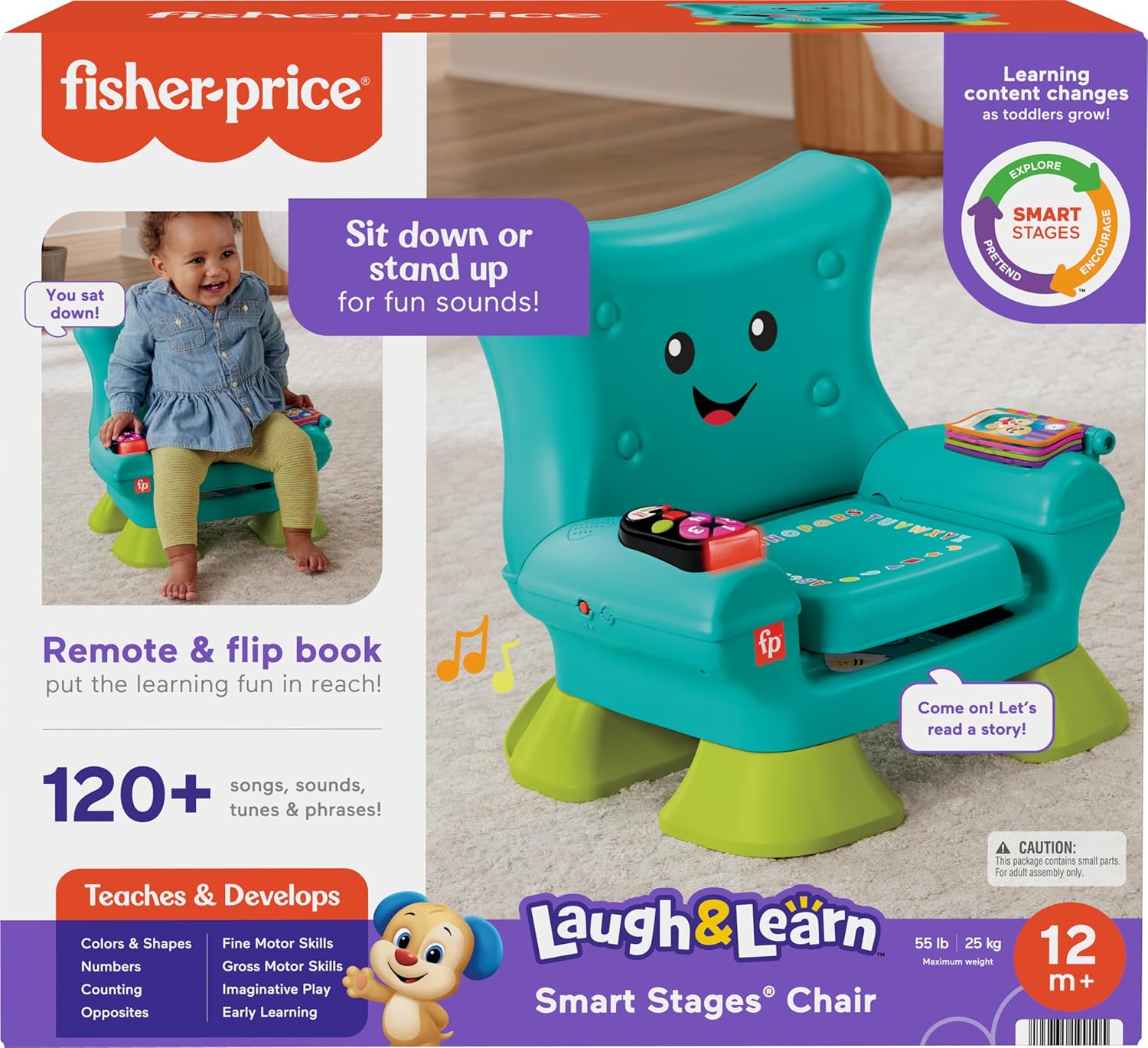 Fisher Price Laugh & Learn Puppy's Storytime Reader JCT12 - Colorland Toys