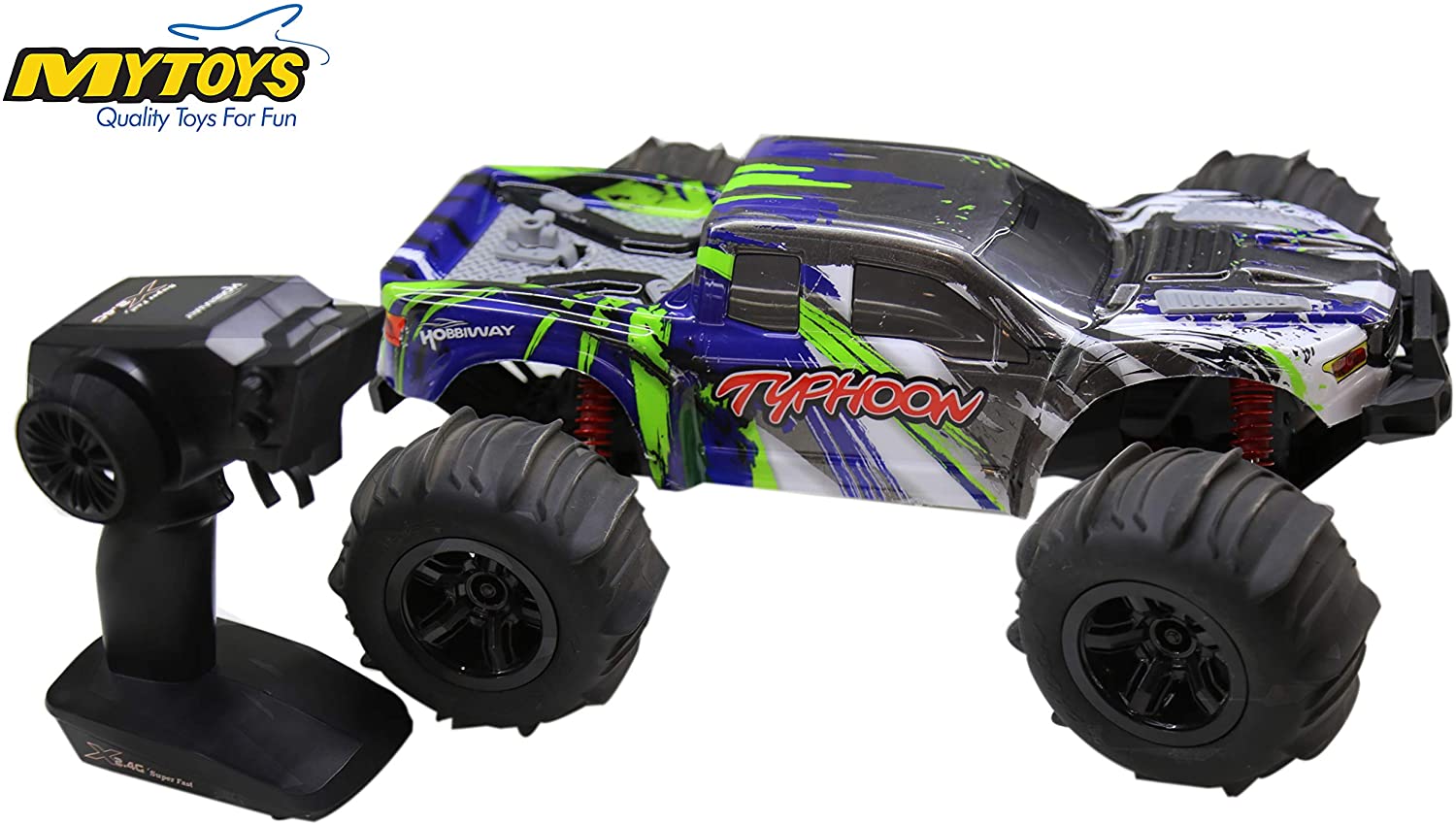 Monster Truck Racing Car with Remote Control - Colorland Toys