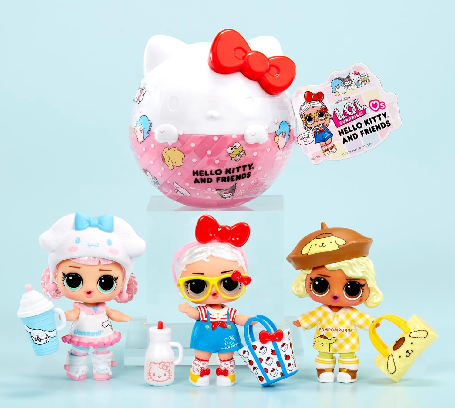 LOL Surprise Loves Hello Kitty & Friends Tots Asst MGA-523840