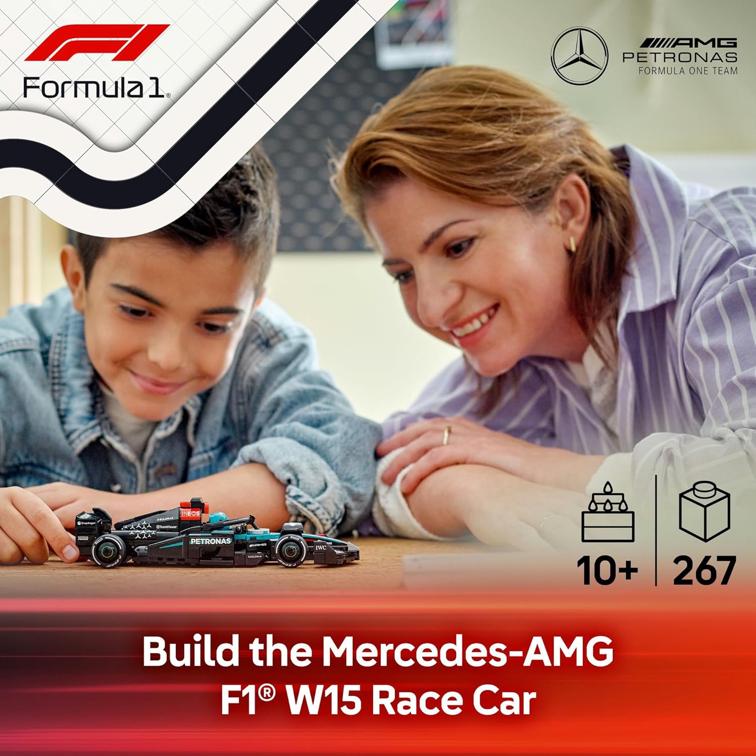 LEGO Mercedes-AMG F1 W15 Race Car 77244
