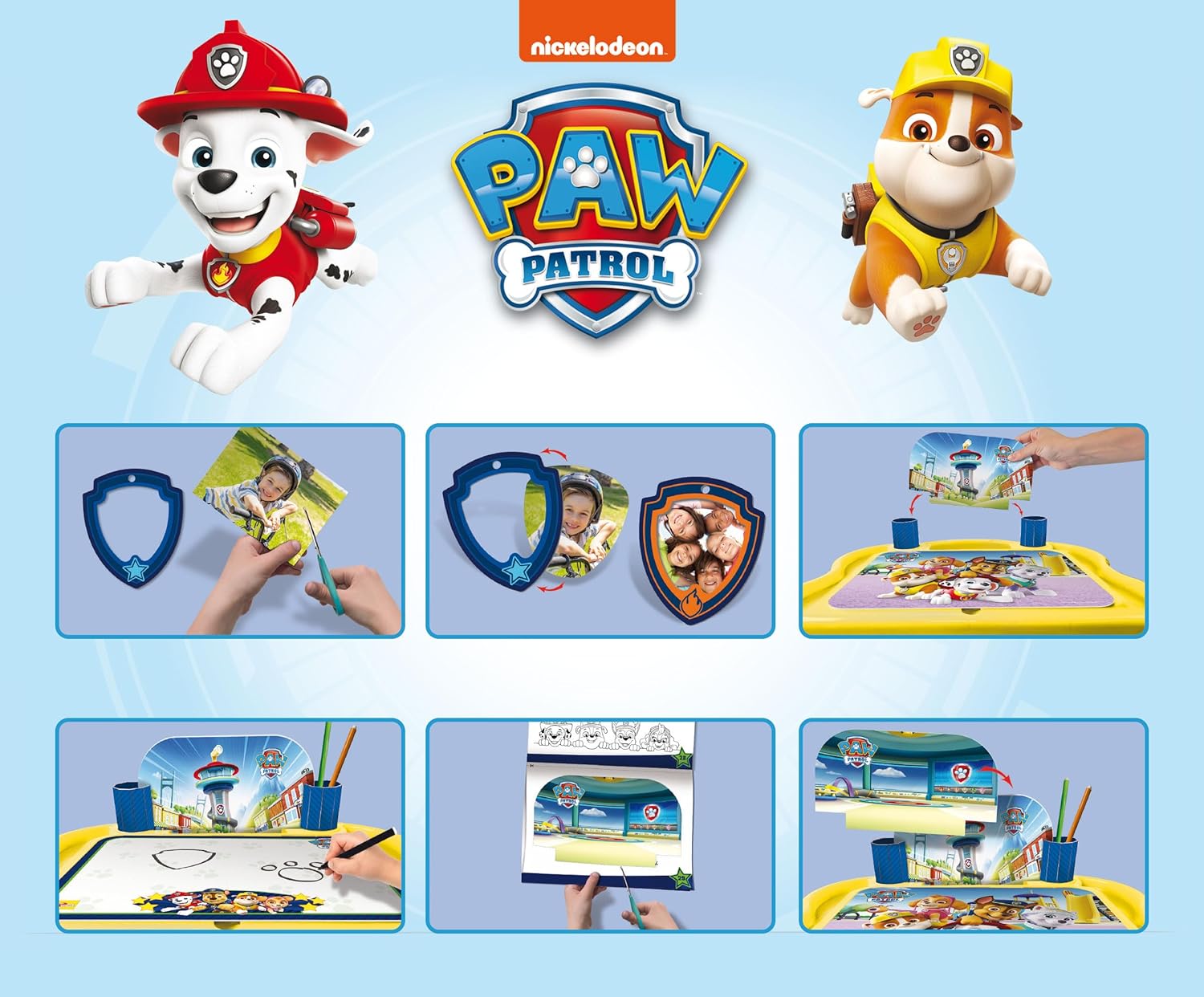 Lisciani Paw Patrol Creative Activity Desk 103331
