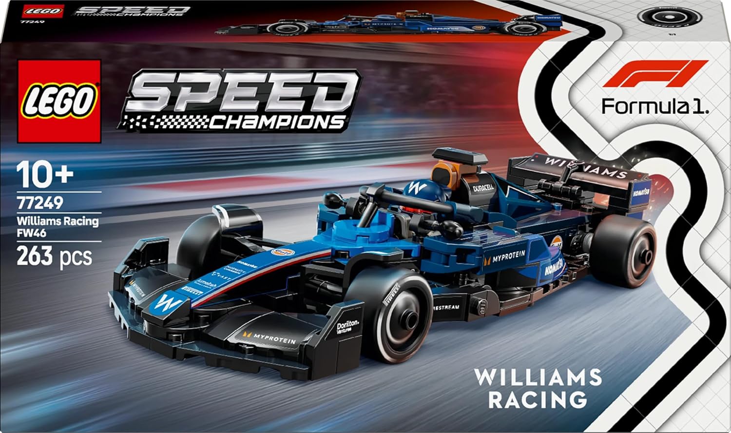 LEGO Williams Racing FW46 F1 Race Car 77249 - Colorland Toys