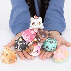 Aphmau MeeMeow Mystery Squishy Figures – Series 3 Ice Cream | Official Aphmau Merch | 1 of 8 Surprise Cats in Blind Box | Collectible Fidget Toy for Kids Ages 5+