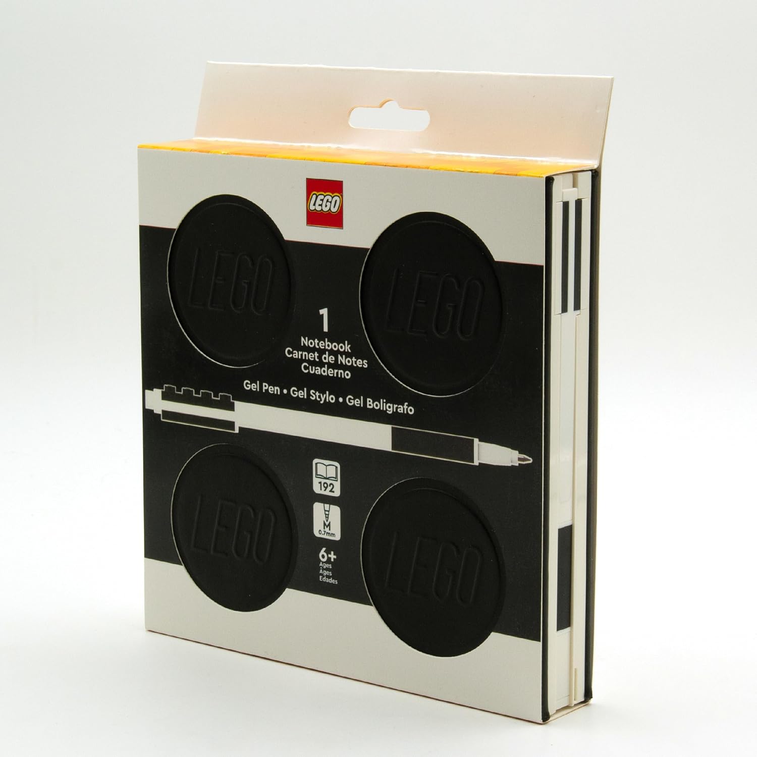 LEGO IQ Locking Notebook With Gel Pen Black IQ-53567 - Colorland Toys