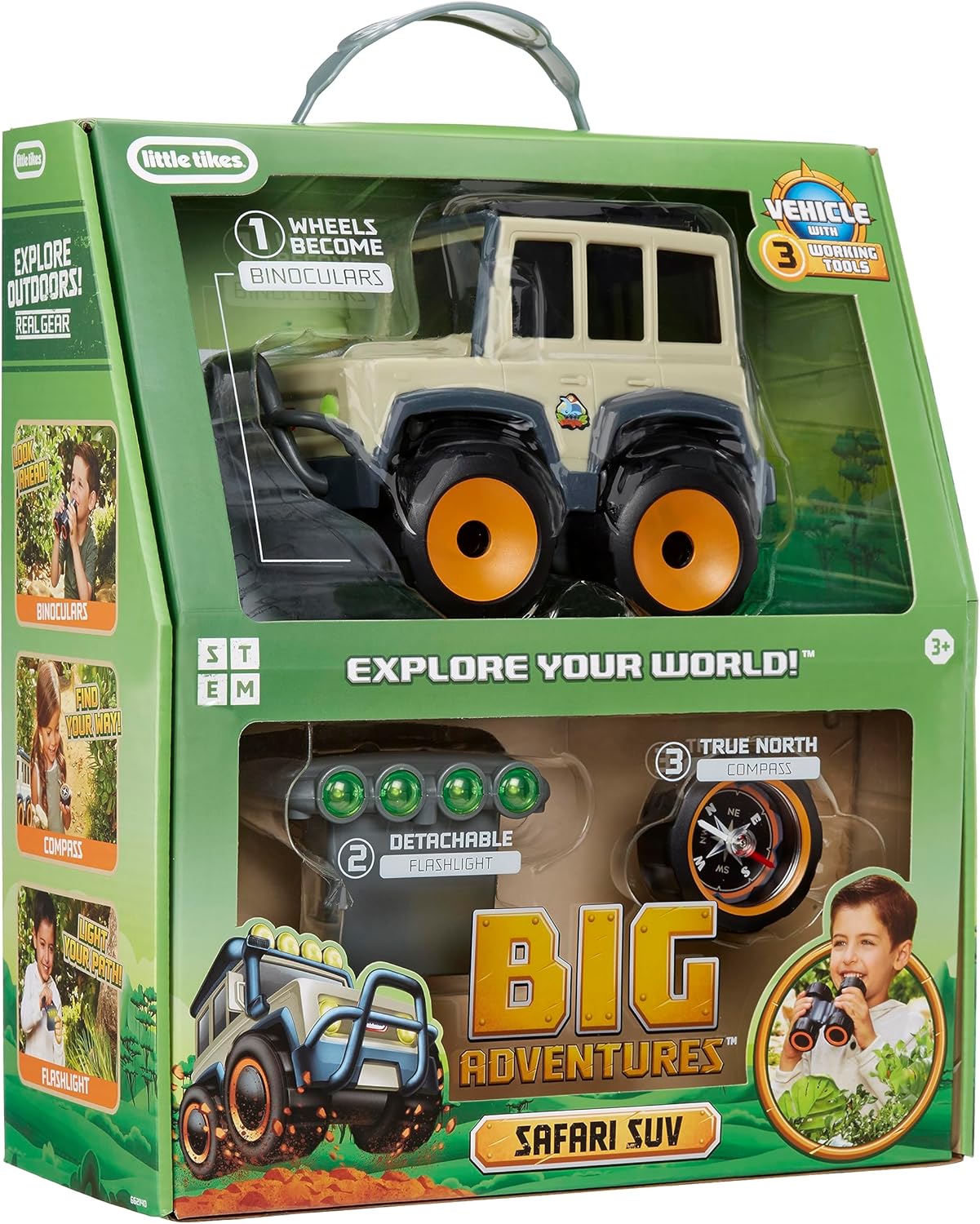 Little Tikes Big Adventures Safari SUV LIT-662140 - Colorland Toys