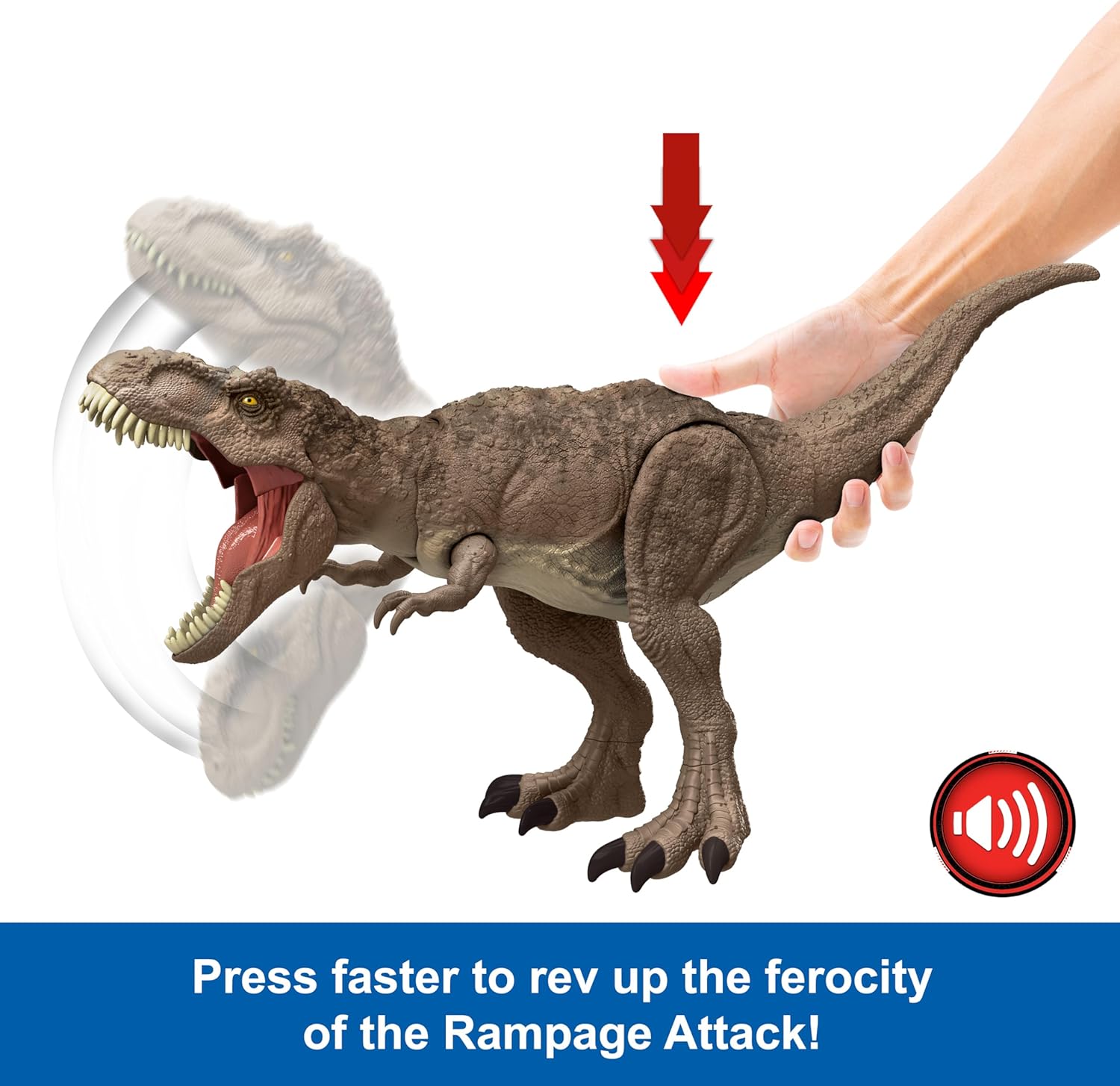 Jurassic World All-Out Attack Tyrannosaurus Rex - Colorland Toys