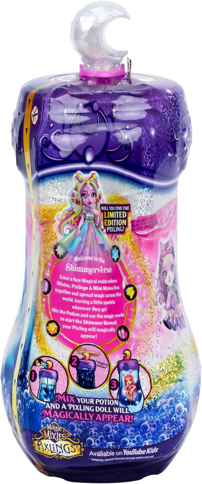 Magic Mixies Series-2 Pixlings With 2 Doll Howlexa 14917 - Colorland Toys