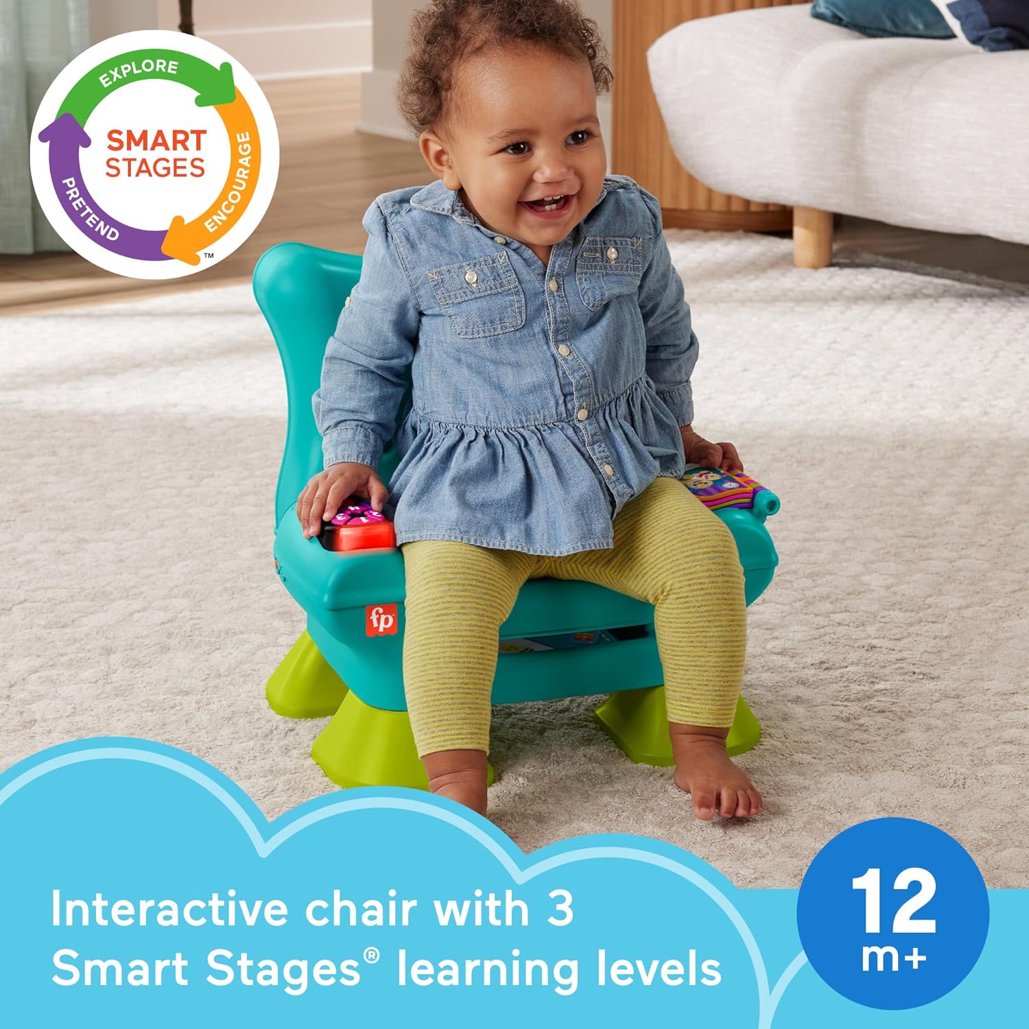 Fisher Price Laugh & Learn Puppy's Storytime Reader JCT12 - Colorland Toys