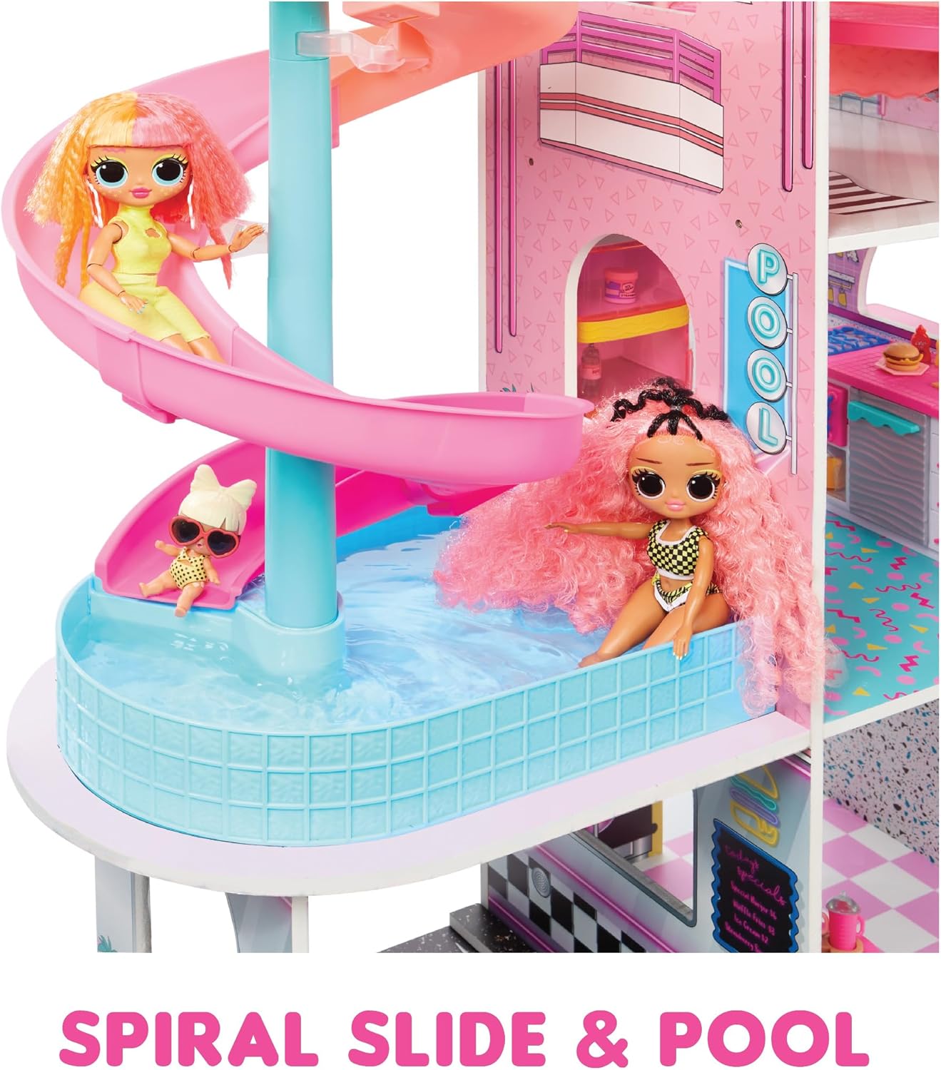 LOL Surprise OMG House of Surprises – New Real Wood Dollhouse with 85+ Surprises