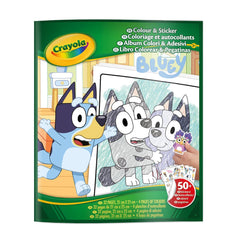 Crayola Color & Sticker - Bluey