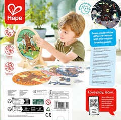 Hape 4 Seasons Layer Puzzle E1653