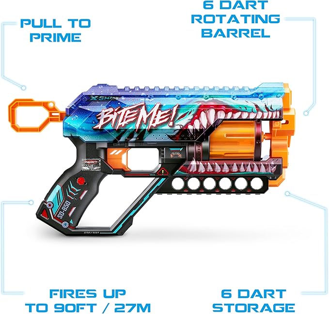 X-Shot Skins Griefer Shark Blaster XS-36561B
