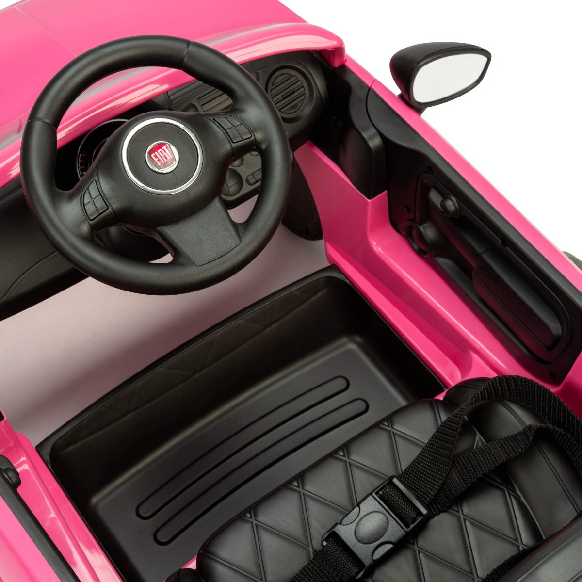 FIAT 500 Pushing Car Pink 3622 - Colorland Toys