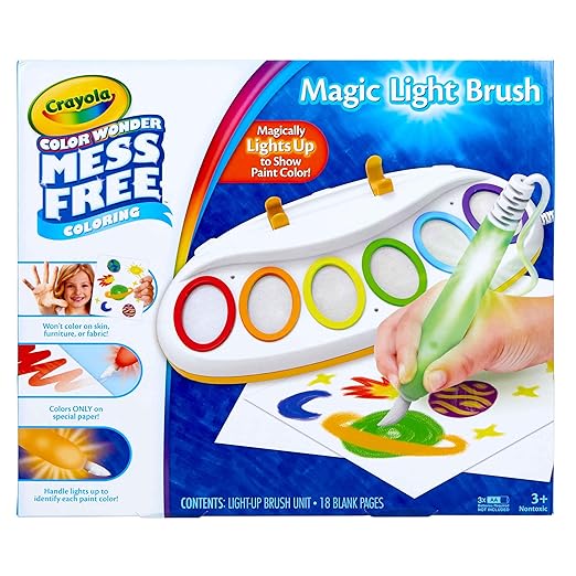 Crayola Color Wonder Magic Light Up Brush CY75-7131