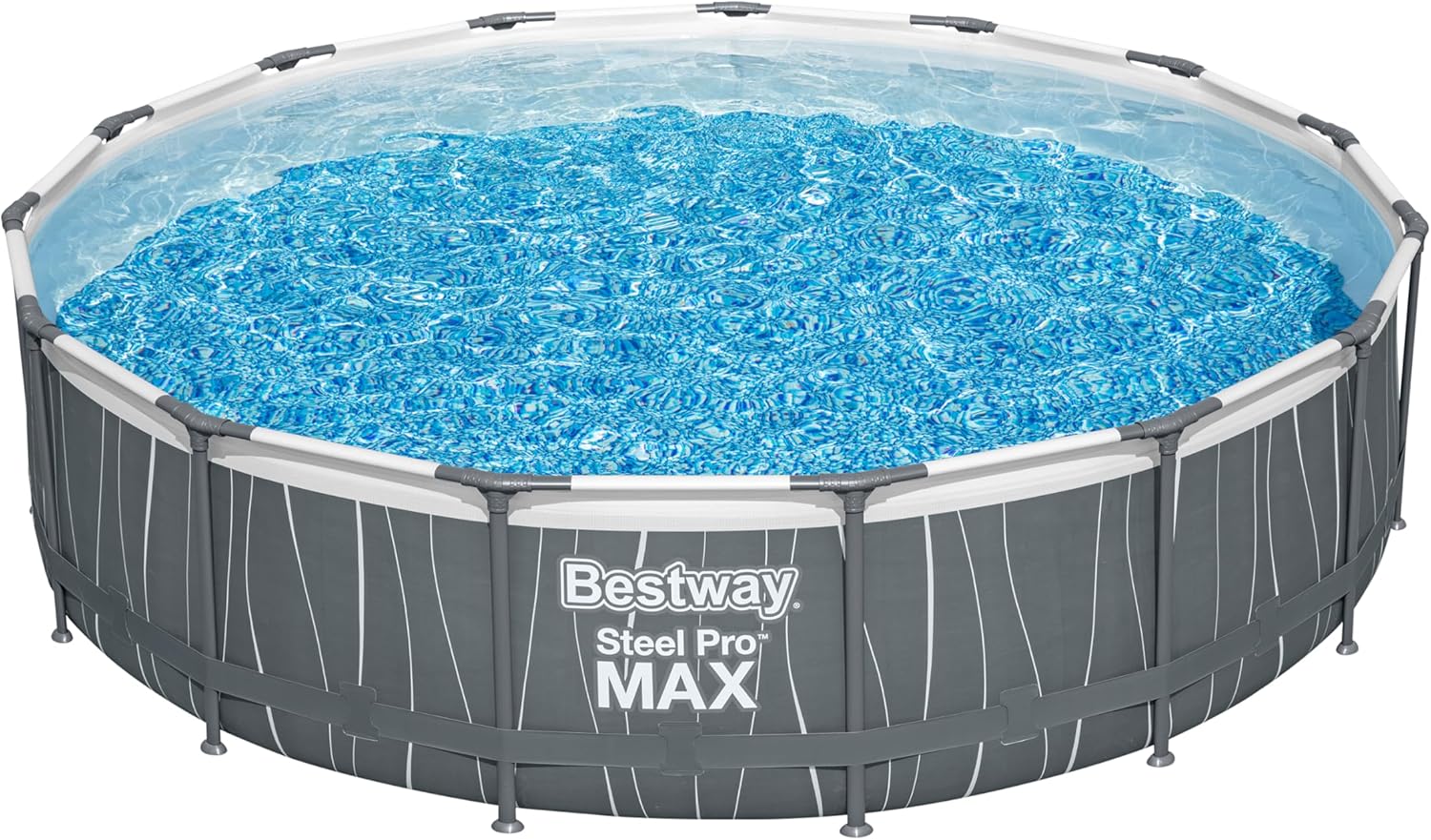 Bestway Steel Pro Max Led 15x42 Round Pool Set 4.57m x 1.07m 561GD
