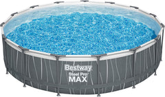 Bestway Steel Pro Max Led 15x42 Round Pool Set 4.57m x 1.07m 561GD