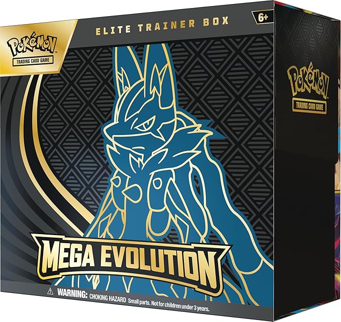 Pokemon TCG Mega Evolution Elite Trainer Box - Asstd. 10-10047-101