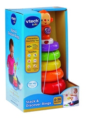 VTech Baby Stack & Discover Rings VT80-166303 - Colorland Toys
