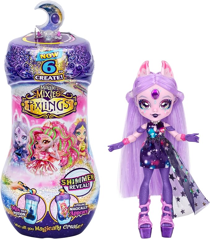 Magic Mixies Series-2 Pixlings With 2 Doll Howlexa 14917 - Colorland Toys