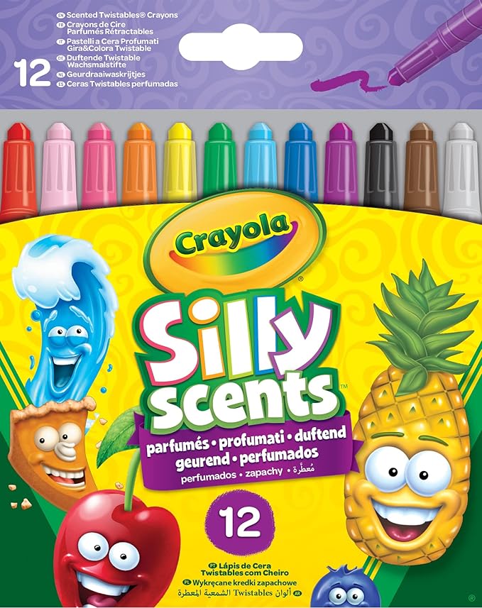 Crayola Silly Scents Twistable Crayons 12 count